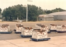 105 caballos en un solo avion.