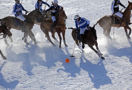 Polo sobre nieve